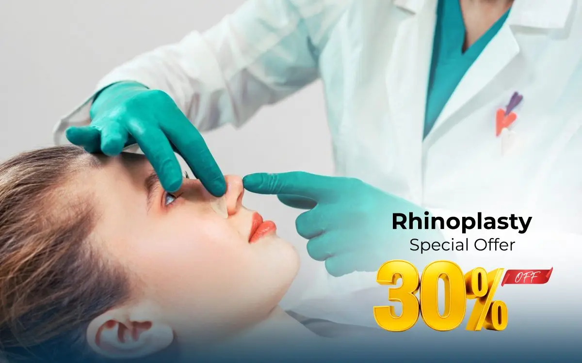 Special offer: Rhinoplasty — 30% off